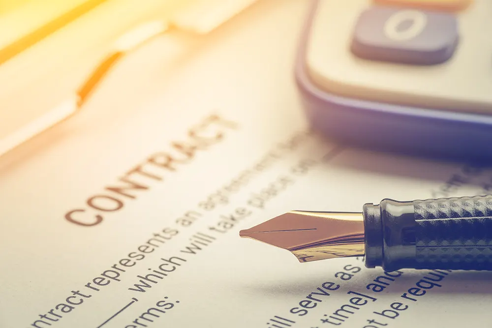 Verbindlicher Räumungsvertrag